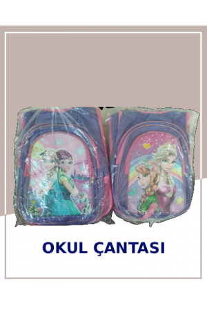 Kız okul çantası 